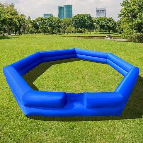 WARSUN 20FT Gaga Ball Pit قابلة للنفخ مع منفاخ قوي، محكمة Gagaball محمولة للأنشطة العائلية المدرسية الداخلية والخارجية، ألعاب رياضية قابلة للنفخ، هيكل سباعي أكثر متانة in Kuwait