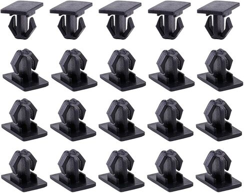 beler 40pcs Black Plastic Rocker Panel Molding Clips for Dodge Charger Magnum Chrysler 300 (Fulfilled by Amazon) in Kuwait
