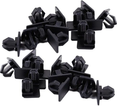 beler 40pcs Black Plastic Rocker Panel Molding Clips for Dodge Charger Magnum Chrysler 300 (Fulfilled by Amazon) in Kuwait