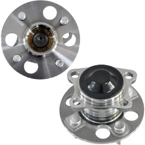 IRONTEK 512371x2 مجموعة محمل محور العجلة الخلفية (4 العروة غير ABS) تناسب 2006-2011 Toyota Yaris 2PCS