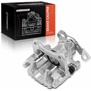 A-Premium Disc Brake Caliper Assembly with Bracket Compatible with Volkswagen Passat 1998-2005 & Audi A4 1998-2001, A6 1998-2004, 1.8L 2.0L 2.8L - Rear Left Driver Side