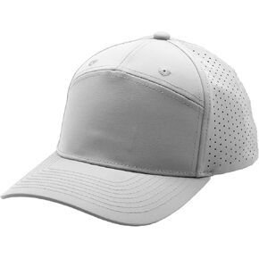 Premium Golf Performance Cap - Stylish 7 Panel Perforated, Water Repellent, UPF 50 Protection