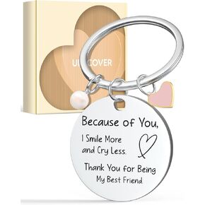 Christmas Stocking Stuffers Gifts for Women: Best Friends Gift for Women Friendship Keychains for Sister Girls Bestie Unique Birthday Gadgets Ideas Keychain Heartfelt Present for Valentine Graduation