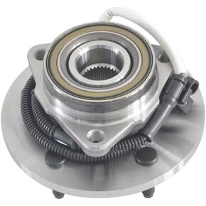 [4WD]DRIVESTAR 515004 Front Wheel Hub & Bearing Assembly for Ford Expedition 4WD 1997 98 99 00, 1998-00 Lincoln Navigator (4x4 w/ABS 5 Lugs) BR930208