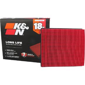 K&N Engine Air Filter: Long Life 18,000 Mile Replacement Air Filter: Compatible with 2014-2019 Jeep/Fiat L4 1.4/1.6/2.4 L (Compass, Renegade, 500x), KNA-5034