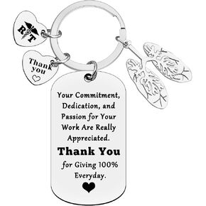 Xiahuyu Respiratory Therapist Gift RT Keychain Respiratory Therapist Appreciation Gift Radiology Technologist Gift Christmas Birthday Retirement Thank You Gifts for Respiratory Therapy