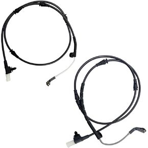 Brake Pad Wear Sensor Front & Rear Wheel | Compatible for Land Rover Range Rover Sport 2006-2013 | Replacement# SEM500062 & SOE000025, Pack of 2