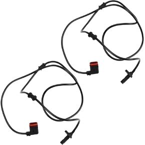 TRQ Rear ABS Wheel Speed Sensor Set Compatible with 2008-2011 Mercedes-Benz CLS550 2007-2011 CLS63 AMG 2004-2009 E320 2006-2009 E350 2004-2006 E500 2007-2009 E550 2007-2012 E63 AMG