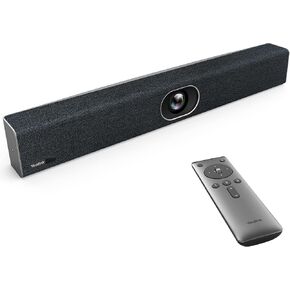 Yealink UVC40 E2 USB Conference Room Camera System Ultra-HD 4K Video Conference Camera 120° Wide-Angle Lens Built-in 8 Microphone Arrays Auto Framing Speaker Tracking and Smart Area Exposure Webcam