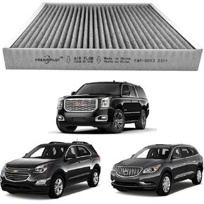 Freairpilot CF11966 Cabin Air Filter,Replacement For Buick,Cadillac,Chevrolet,GMC;OEM# CF1184C,CF1185,CF1196,WP10192,XC10022C,XC10191,24211,13356914,13508023,22743911,23135671.