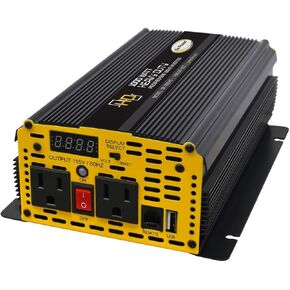 Go Power! Heavy Duty Modified Sine Wave Inverter (3000-watts)