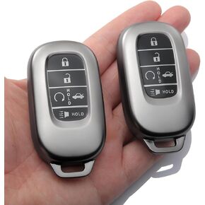 2Pcs Keyshell for Honda Key Fob Cover Case Fits Honda 2022-2025 Accord Civic HR-V CR-V Odyssey Pilot Sport SI EX EX-L Touring Accessories in Kuwait