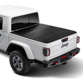 5FT Hard Tri-Fold Tonneau Cover for 2020 2021 2022 2023 2024 2025 Jeep Gladiator Truck Bed Cover | Compatible for Factory Utility Track System