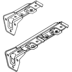 Kirsch Superfine Traverse Rod Center Supports Double Small