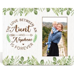 Auntie Picture Frame, Aunt Gifts For Birthday Christmas Mother's Day Thanksgiving, Aunt And Niece Photo Frame, Auntie Gifts Ideas, Love Forever Frame Family Gifts Between Aunt And Niece -13