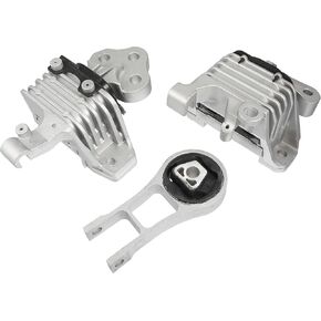 No.68418876AB Engine Motor Trans Mount Set for Jeep Cherokee 3.2L 2014-2022 / Front Right Rear Transmission Mount Engine Motor Mount Set / 1 Set