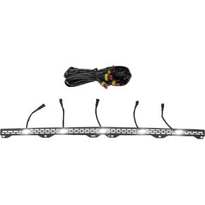 Grill LED Light Front Grille Lights with Bracket for Toyota Tundra 2014-2020 White Light Clear