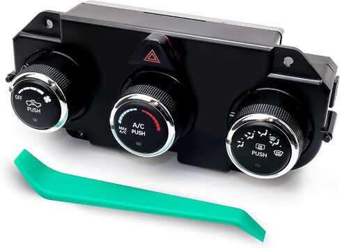 68268190AA AC Heater Climate Control Unit Heat Defrost with Housing Panel Fit for RAM 1500 3500 2013-2018 Air Conditioning Temperature Controls Module Replace# 68186217AD, 68236776AB, 68239170AA/AB in Saudi Arabia