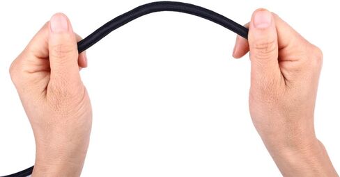 Thickened 0.3" Bungee Shock Cord, Elastic Kayak Stretch String Shock Cords Rope with Hooks for Kayak Boat Camping Accessories Indoor&Outdoor Activities (65.60 Ft Rope + 40 Hooks) in Saudi Arabia