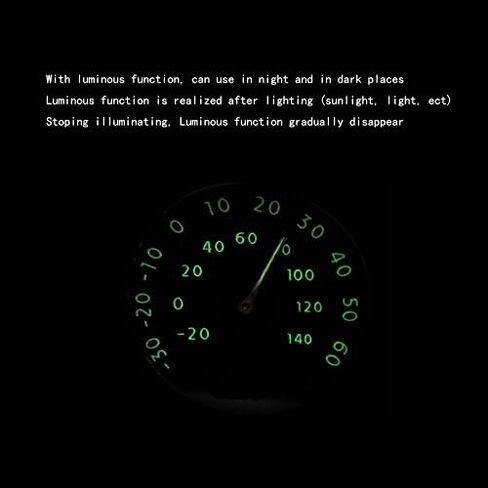 Car Dashboard Thermometer - Mini Vehicle Thermometer Decoration in Kuwait