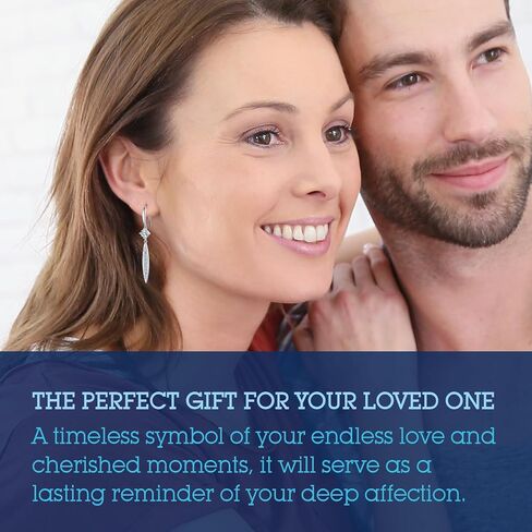 Earrings for Women, Anniversary Birthday Gifts for Wife Girlfriend, 1-2 Carat Moissanite Earrings, Anniversary Jewelry Present for Wife, Birthday Christmas Valentines Gifts in Saudi Arabia