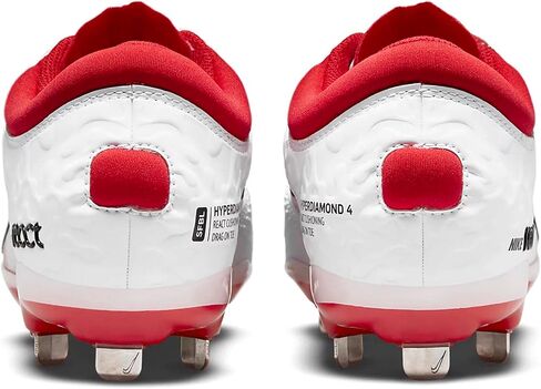 حذاء Nike Hyperdiamond 4 Elite Low Metal Softball SZ 9 أسود | أبيض in Saudi Arabia