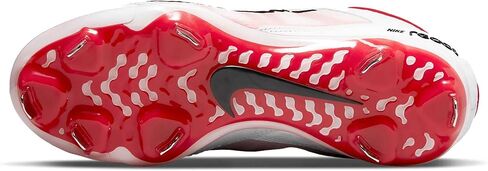 حذاء Nike Hyperdiamond 4 Elite Low Metal Softball SZ 9 أسود | أبيض in Saudi Arabia