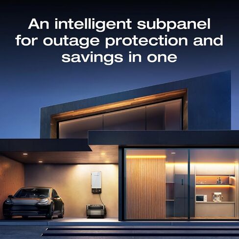 لوحة EF ECOFLOW Smart Home Panel 2، مركز حل النسخ الاحتياطي للمنزل بالكامل، المتوافقة مع DELTA Pro Ultra، وDELTA Pro 3، ومولدات الطاقة الشمسية والغاز in Kuwait