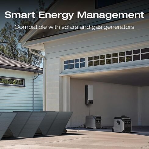 لوحة EF ECOFLOW Smart Home Panel 2، مركز حل النسخ الاحتياطي للمنزل بالكامل، المتوافقة مع DELTA Pro Ultra، وDELTA Pro 3، ومولدات الطاقة الشمسية والغاز in Kuwait