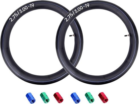 Inner Tube 70/100-19 2.75/3.00-19 Compatible with CRF 125FB 150F 250R 450R KX 100 250 500 KLX 125B 140L TTR125L FX450 TC100 125 250R Dirt Bike Pit Bikes Off Road Motorcycle Dirt Bike Tube (1PC) in Saudi Arabia