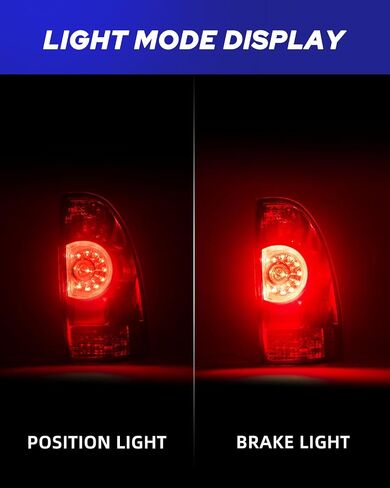 AUTOONE For Toyota Tacoma Tail Lights Assembly, Tail Lamp Assembly Fit for 2005-2015 Tacoma Pickup Rear Factory OEM Passenger Side, With Single LED Bulbs in Kuwait