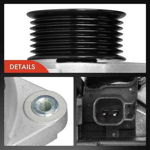 A-Premium Alternator Compatible with Dodge Ram 1500, Ram 2500, Ram 3500 2007-2008 5.7L, 12V 136A 7-Groove Pulley Clockwise, Replace# 56028699AB, 0124525111 in Saudi Arabia