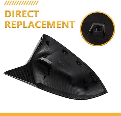 Mirror Caps Fitment for BMW 2PCS-Set (Carbon Fiber Style, F22 F30 F32 F36) in Saudi Arabia