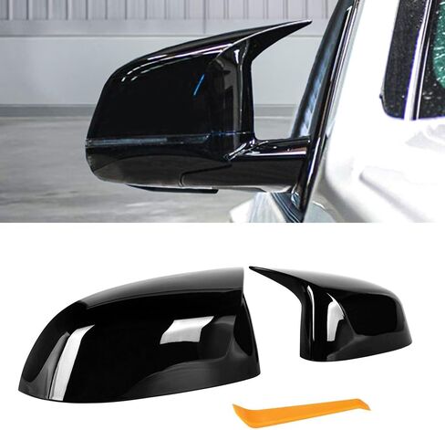 Mirror Caps Fitment for BMW 2PCS-Set (Carbon Fiber Style, F22 F30 F32 F36) in Saudi Arabia