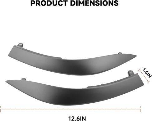 ACLONG Central Dashboard Cover Strip Trim Compatible with Toyota Corolla 2009 2010 2011 2012 2013 Left & Right Upper Side Dash Board A/C Outlet Air Vent Panel Trim Replaces 5543602330 5543502370-2PCS in Kuwait