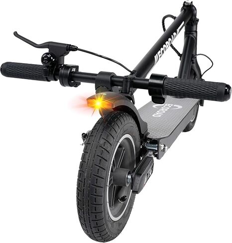 Electric Scooter EC6, 350W Motor & 19 MPH Adults Commuting Scooters, 12-15 Miles Long Range Electric Kick Scooters, 8.5" Pneumatic Tires Lightweight Foldable E-Scooter for Commuter (Gray) in Saudi Arabia