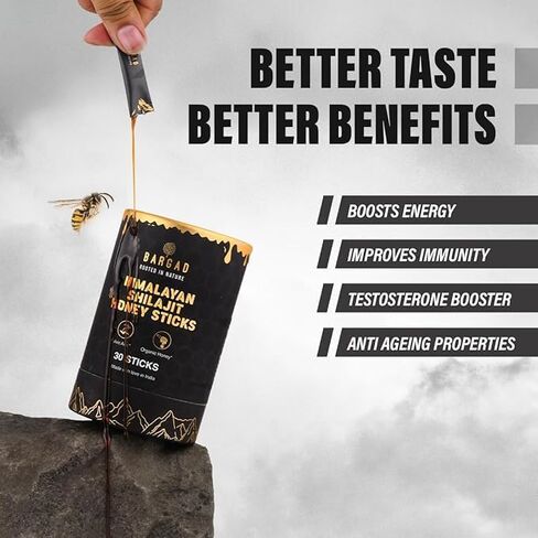 Pure Himalayan Shilajit Resin High Potency for Men & Women|75 Servings|Energy Boost & Immune Support, 85+ Trace Minerals, 75%+ Fulvic Acid, 30g in Saudi Arabia