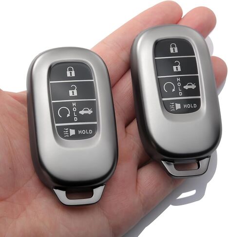 2Pcs Keyshell for Honda Key Fob Cover Case Fits Honda 2022-2025 Accord Civic HR-V CR-V Odyssey Pilot Sport SI EX EX-L Touring Accessories in Kuwait