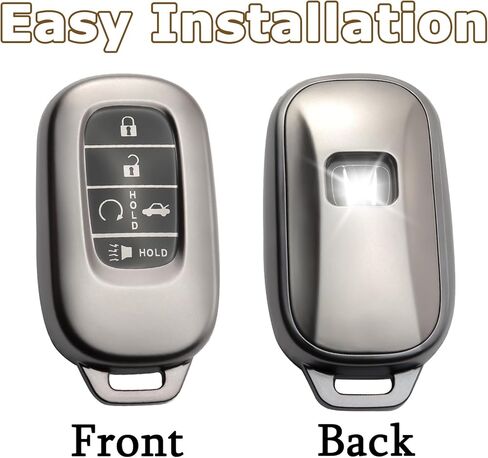 2Pcs Keyshell for Honda Key Fob Cover Case Fits Honda 2022-2025 Accord Civic HR-V CR-V Odyssey Pilot Sport SI EX EX-L Touring Accessories in Kuwait