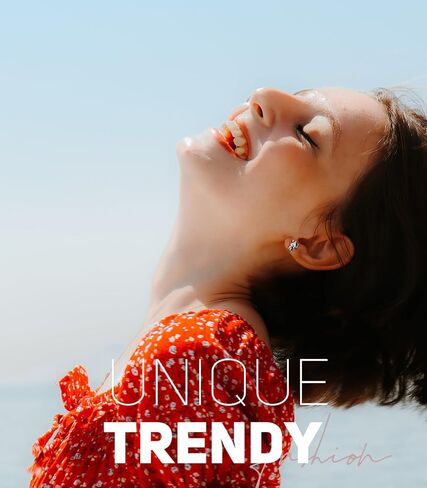 أقراط بطبعة بقرة للنساء من الفضة الإسترليني عيار 925 هدية مجوهرات in Kuwait