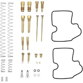 Autu Parts Carburetor Rebuild Repair Kit for Kawasaki Prairie 650 & 700 Brute Force 650 KVF650 KVF700