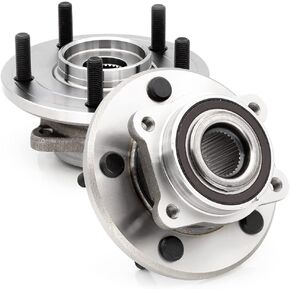 2Pcs of Front Wheel Hub Bearing Assembly Compatible with Dodge Journey 2009-2020, 5 Lugs, with ABS [513286-x2]