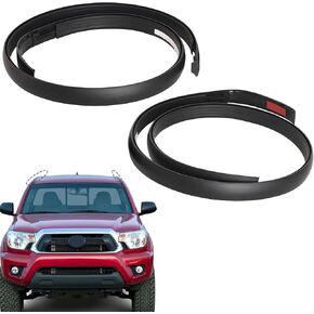 قطعتان من شرائط الطقس بالتنقيط على الجانب الأيسر والأيمن مناسبة لسيارة Toyota Tacoma Double CAB 2005-2015، مجموعة أدوات ختم قولبة السقف تحل محل 75551-04062، 75551-04061، 75551-04060، 75552-04062
