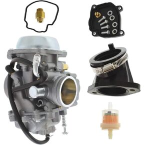 ALL-CARB Carburetor with Intake Boot Replacement for Polaris Hawkeye 300 400 Magnum 425 Worker 500 Carb