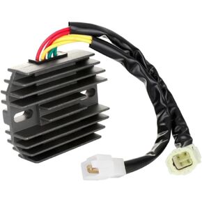Voltage Regulator Rectifier 12V Fits for Arctic Cat 500 ATV 2000-2008, Cat 375 2002, Cat 400 2003-2008, Replaces 3402-682 3530-028 3530-059
