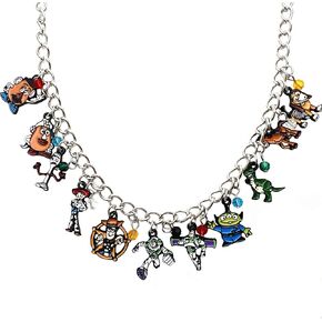 JDHFJFH Necklace Metal Anime Charm Necklace