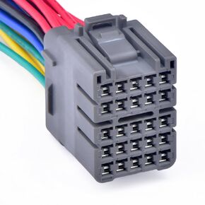 25 Pin Automotive Connector Door Plug C556 FC74-60981448-H 6098-1448 with Wires for Honda Civic 1996-2000 EK CRV ﻿