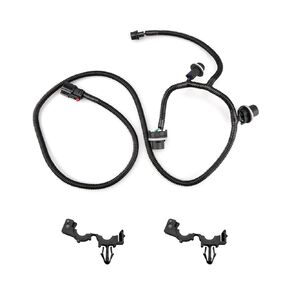 Tail Light Lamp Wiring Harness Driver Side Fit for GMC Sierra 1500 2500 3500 2016 2017 2018 with 2 Clips Tail Lamp Wiring Harness Replace 23295980 4 Lamp Holders with Protective Shell