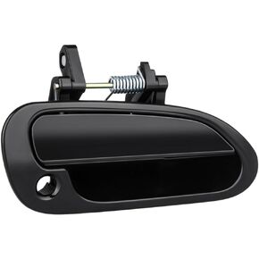 LUJUNTEC Exterior Front Passenger Right Door Handle Replacement for 1998-2002 for Honda for Accord, Replace OE 72140S84A01ZF, 72140S86K12 Black