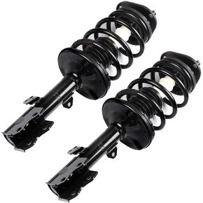 ECCPP FWD Complete Struts, Front and Rear Strut and Spring Assembly Shock Absorber for 2004 2005 2006 2007 2008 2009 for Toyota Prius (Front Pair)